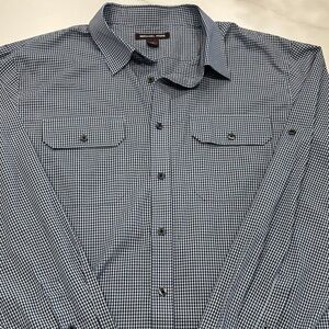 Michael Kors Checkered Button-Down Shirt